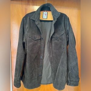 Corduroy button up. *thick